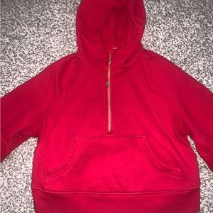 Lulu lemon cropped hooded scuba